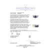 Image 5 : 1.84 ctw Sapphire and Diamond Ring - 18KT White Gold