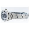 Image 6 : Rolex Ladies SS 26MM Black Diamond Lugs Oyster Quickset Datejust Wristwatch With