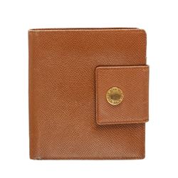 Bvlgari Brown Leather Bifold Wallet