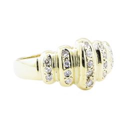 0.20 ctw Diamond Ring - 14KT Yellow Gold