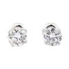 Image 1 : 2.14 ctw Diamond Earrings - 14KT White Gold