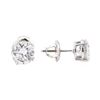 Image 2 : 2.14 ctw Diamond Earrings - 14KT White Gold