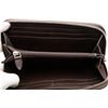 Image 6 : Emporio Armani Dark Brown Leather Zipper Wallet