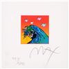 Image 2 : Great Wave with Doves by Peter Max