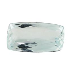 3.03 ct.Natural Rectangle Cushion Cut Aquamarine