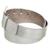 Image 5 : Michael Kors Silver MK Monogram Belt
