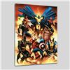 Image 3 : Marvel Comics "New Avengers #1" Numbered Limited Edition Giclee on Canvas by Joe Quesada with COA.