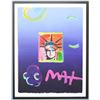 Image 2 : Peter Max- Original Mixed Media "Liberty Head II Ver. I #146"