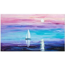 Leonid Afremov (1955-2019) "Expansive" Limited Edition Giclee on Canvas, Numbered and Signed. This p