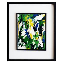 George Marlowe, "Encounter" Hand Signed Original Artwork with COA