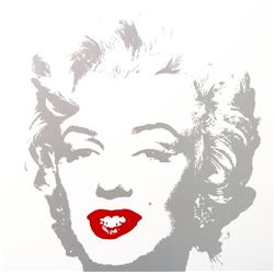 Andy Warhol- Silk Screen  Golden Marilyn 11.35 