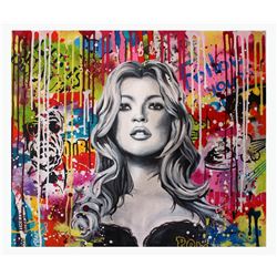 Nastya Rovenskaya- Original Acrylic On Canvas "LIFE IS BEAUTIFUL"