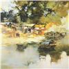 Image 2 : H. Leung, "Riverside Summer" Limited Edition, Numbered 375/1000 and Hand Signed with Letter of Authe