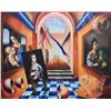 Image 2 : Alexander Astahov- Original Giclee on Canvas "The Artist"