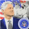 Image 2 : Steve Kaufman (1960-2010), "We the People - President Clinton" Hand Pulled Limited Edition Silkscree