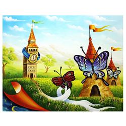 Eugene Poliarush- Original Oil on Canvas "The Trail Of Happiness"