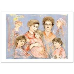 "Michael's Family" Limited Edition Lithograph (36" x 26") by Edna Hibel (1917-2014), Numbered and Ha