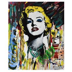 Nastya Rovenskaya- Mixed Media "Marilyn Monroe II"