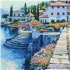 Image 2 : Howard Behrens (1933-2014), "Stairway To Carlotta" Limited Edition on Canvas, Numbered and Signed wi