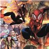 Image 2 : Marvel Comics "Ultimate Comics: Spider-Man #1" Numbered Limited Edition Giclee on Canvas by David La