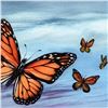 Image 2 : "Monarch Migration" Limited Edition Giclee on Canvas by Martin Katon, Numbered and Hand Signed. This
