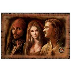 John Rowe, "What is a Pirate" Limited Edition Giclee on Gallery Wrapped Canvas (36" x 24"), Licensed
