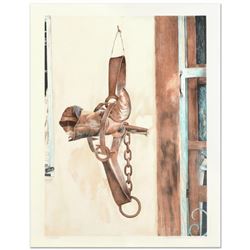 William Nelson, "Santa Fe Trading Post" Limited Edition Lithograph, Numbered and Hand Signed by the 