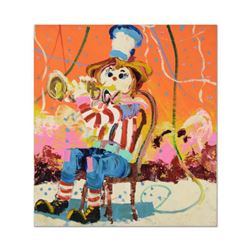 Paul Blaine Henrie (1932-1999), "Shadows of Tlaquepaque" Original Oil Painting (40" x 40") on Canvas