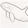 Image 2 : Wyland, "Orca" Framed Original Sketch, Hand Signed with Certificate of Authenticity.