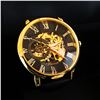 Image 2 : Automatic Forsining Wrist Watch Skeleton Dial with Mechanical Movement