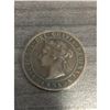 Image 2 : 1895 Canadian One Cent Coin Victoria