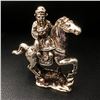 Image 1 : Chinese Tibetan Silver Horseman Figure