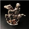 Image 3 : Chinese Tibetan Silver Horseman Figure