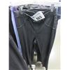 Image 1 : NEW HUE TONAL PINSTRIPE DENIM SKIMMER "GRAPHITE WASH" PANTS SIZE P/S