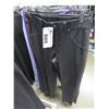 Image 1 : NEW HUE TONAL PINSTRIPE DENIM SKIMMER "GRAPHITE WASH" PANTS SIZE P/S