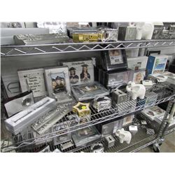 GRADUATION PICTURE FRAMES, WEDDING ALBUMS, ELEPHANT COIN BANK, TRINKET BOXES, ASSORTED PICTURE