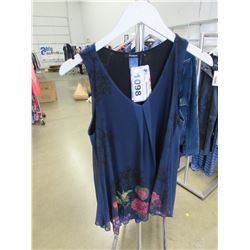 DESIGUAL SLEEVELESS TOP RV $105 SIZE MEDIUM