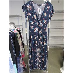 LOVETREE DRESS NAVEY SIZE MEDIUM