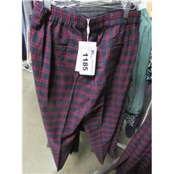 ICHI BEET RED PANTS SIZE 38 (RETAIL $95.00)