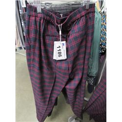 ICHI BEET RED PANTS SIZE 38 (RETAIL $95.00)