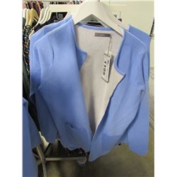 B.YOUNG CORNFLOWER BLUE CARDIGAN (RETAIL $99.00) SIZE LARGE