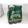 Image 1 : Perrier Pink Grapefruit Carbonated Natural Spring Water (6 x 1L)