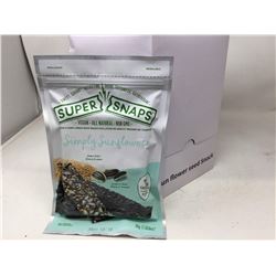 Super Snaps Simply Sunflower Seaweed Snacks (10 x 30g)