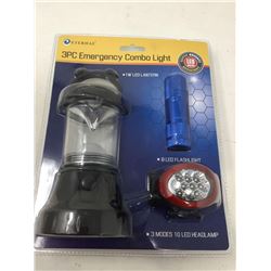 3 Piece Emergency Combo Light Set