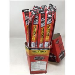 Jack Links All Beef Hot Beef Sausage Sticks
