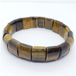 Tiger'S Eye Flexible Bracelet, Made in Canada, Suggested Retail Value $120