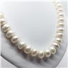 Image 2 : Silver Clasp Freshwater Pearl 12-13Mm Necklace, Made in Canada, Suggested Retail Value $300 (Estimat