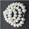 Image 3 : Silver Clasp Freshwater Pearl 12-13Mm Necklace, Made in Canada, Suggested Retail Value $300 (Estimat
