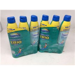 Coppertone SPF 60 Kids Spray Sunscreen Lotion (2 x 3 x 222ml)