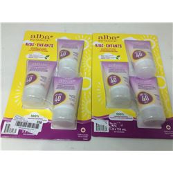 Alba Botanica Kids SPF 40 Sunscreen (2 x 3 x 113ml)